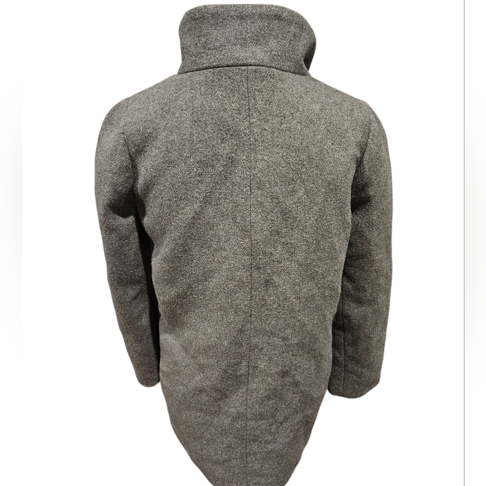 J. Crew Mercantile Gray Wool Blend Coat Womens - Picture 3 of 5